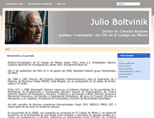 Tablet Screenshot of julioboltvinik.org